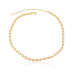 Colar choker com mini ferradurinhas